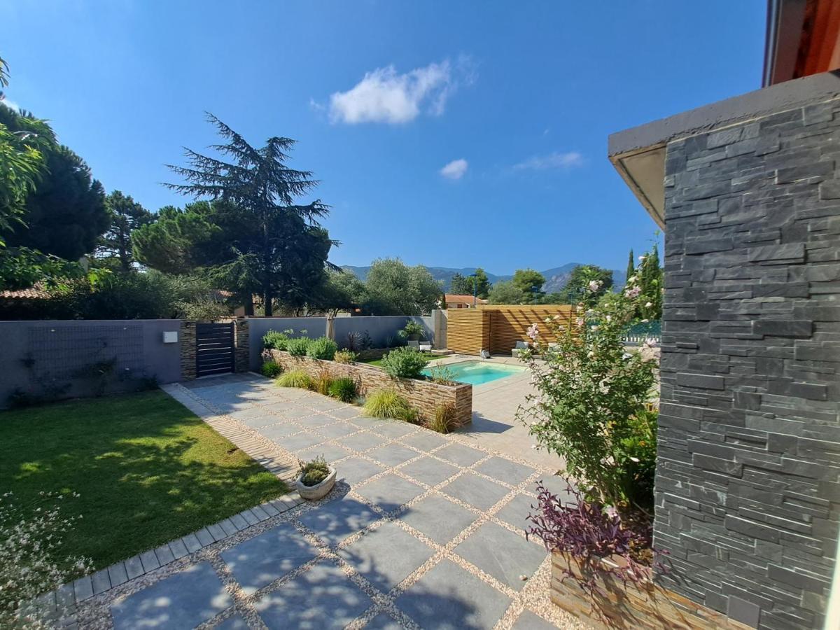 Belle Villa Avec Piscine Vue Montagne A 10 Mn De La Mer A Argeles Εξωτερικό φωτογραφία
